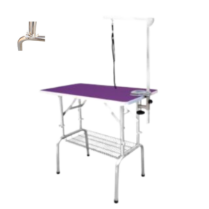 mesa grooming plegable y ajustable
